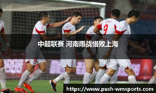 中超联赛 河南雨战惜败上海